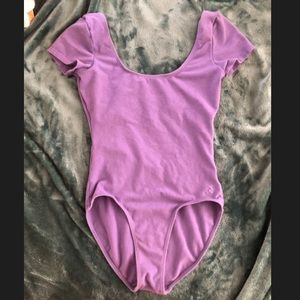 Danskin purple body suit!